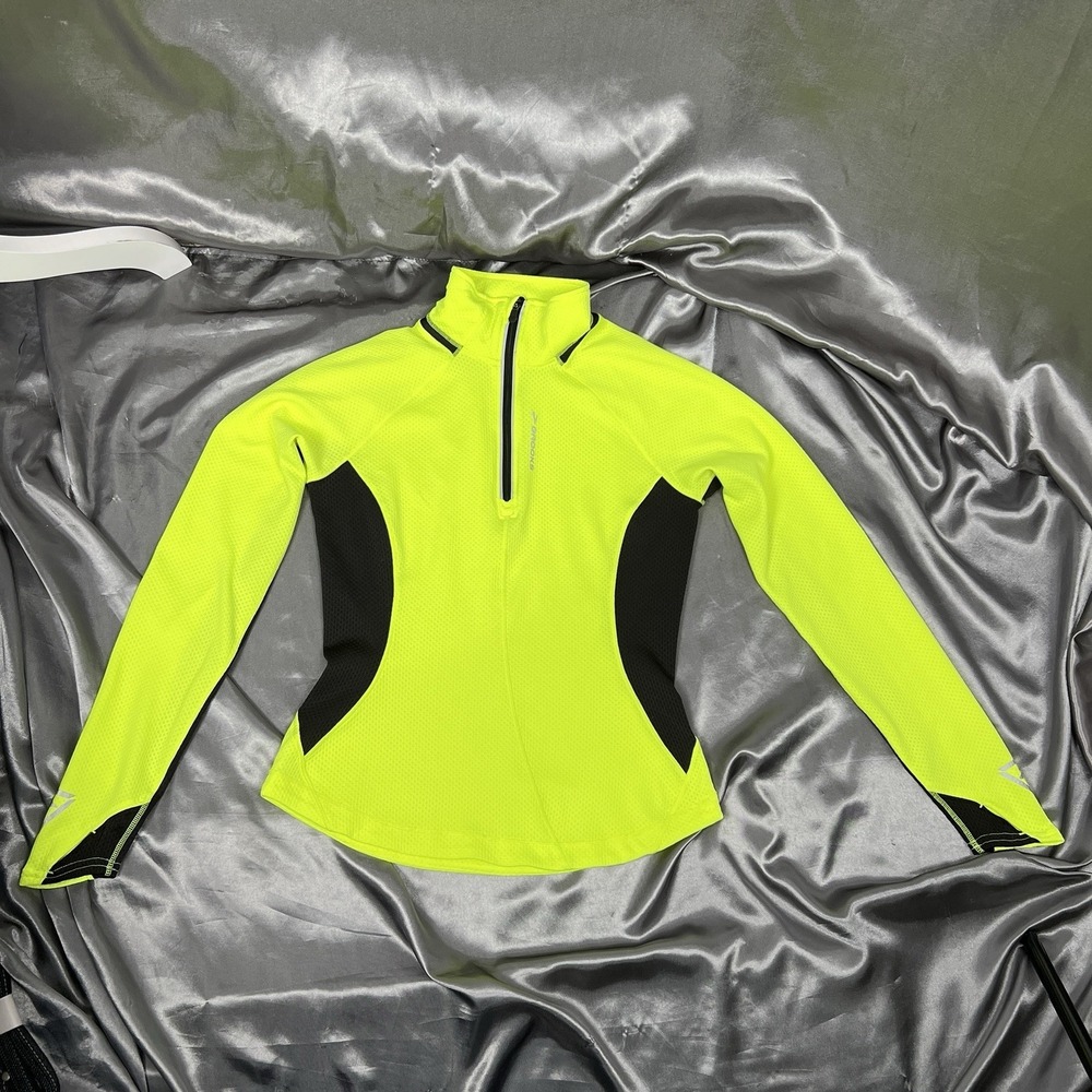 Brooks Running Top Women's S Long Sleeve Run Visible Hiโ Vis Reflective Pullover - Picture 13 of 15